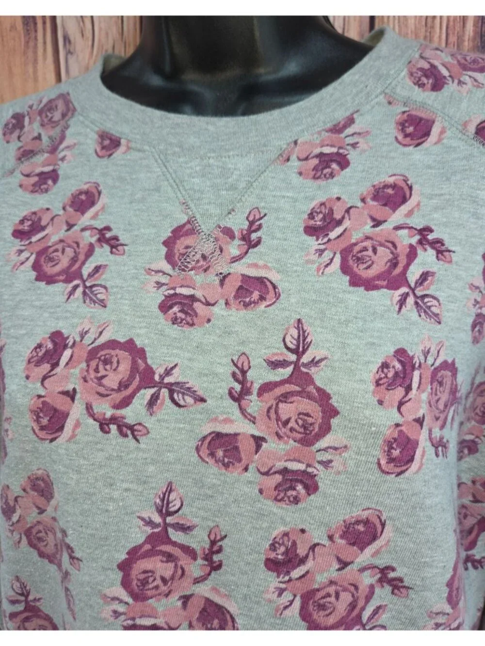 The North Face Womens Floral Sweatshirt Size Small